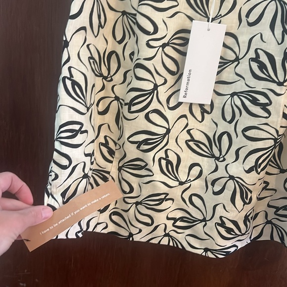 Reformation Avina Linen Dress- new - Picture 7 of 7